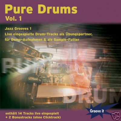 Pure Drums Vol. 1 - Jazz Grooves 1